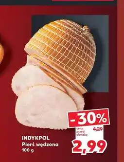 Kaufland Pierś wędzona Indykpol oferta