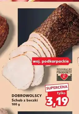 Kaufland Schab z beczki Dobrowolscy oferta