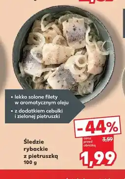 Kaufland Śledzie rybackie z pietruszką oferta