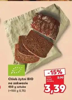 Kaufland Chleb żytni BIO na zakwasie oferta