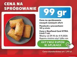 Kaufland Pasztecik z pieczarkami oferta