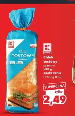 Kaufland Chleb tostowy pszenny K-Classic oferta
