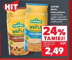 Kaufland Wafle kukurydziane z solą morską Kupiec oferta