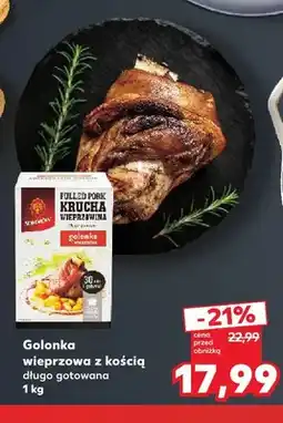 Kaufland Golonka wieprzowa z kością długo gotowana Sokołów oferta
