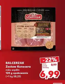 Kaufland Zestaw Konesera miks wędlin Balcerzak oferta