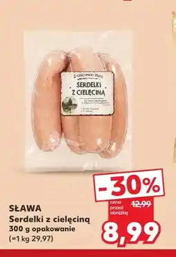 Kaufland Serdelki z cielęciną Sława oferta