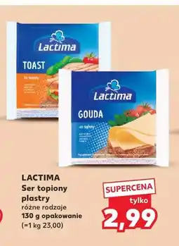 Kaufland Ser topiony w plastrach Toast Lactima oferta
