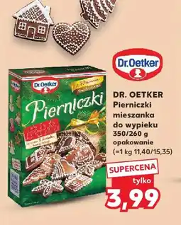 Kaufland Pierniczki mieszanka do wypieku Dr. Oetker oferta