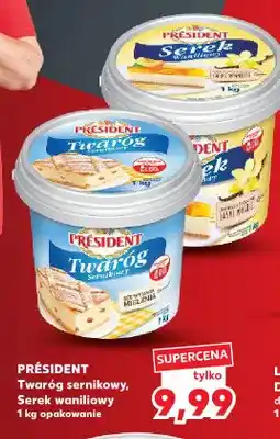 Kaufland Twaróg sernikowy Président oferta
