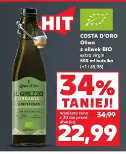Kaufland Oliwa z oliwek BIO extra virgin Costa d'Oro oferta