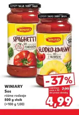 Kaufland Sos spaghetti Winiary oferta