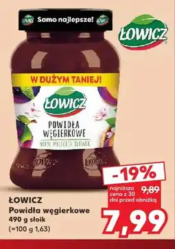 Kaufland Powidła węgierkowe Łowicz oferta