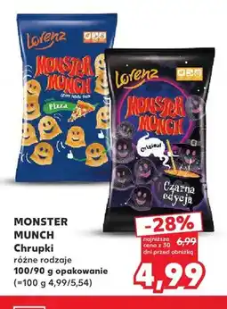Kaufland Chrupki pizza Monster Munch oferta