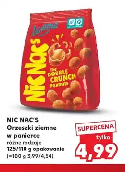 Kaufland Orzeszki ziemne w panierce Nic Nac's oferta