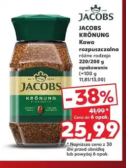 Kaufland Kawa rozpuszczalna Jacobs Krönung oferta