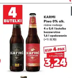 Kaufland Piwo bezalkoholowe Karmi Classic 4-pak oferta