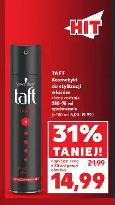 Kaufland Kosmetyki do stylizacji włosów Taft oferta