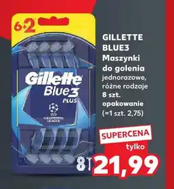Kaufland Maszynki do golenia jednorazowe Gillette Blue3 oferta