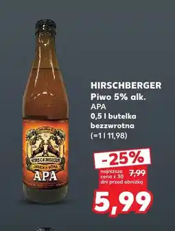 Kaufland Piwo Hirschberger APA oferta