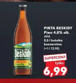 Kaufland Piwo Pinta Beskidy APA oferta