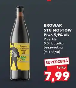 Kaufland Piwo Browar Stu Mostów Pale Ale oferta