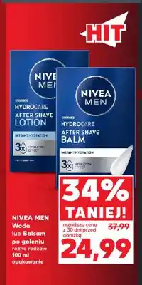 Kaufland Woda po goleniu Nivea Men oferta