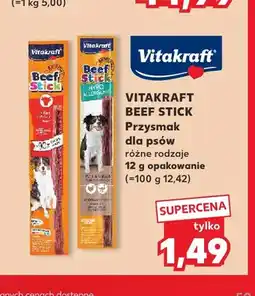 Kaufland Przysmak dla psów Beef Stick Vitakraft oferta
