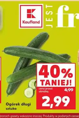 Kaufland Ogórek długi oferta