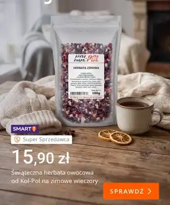 Świąteczna herbata owocowa na zimowe wieczory Kol-Pol