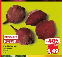 Kaufland Buraki czerwone polskie oferta