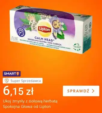 Herbata ziołowa Lipton Spokojna Głowa