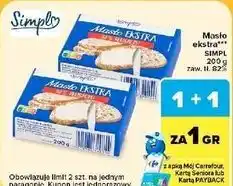 Carrefour Market Masło ekstra SIMPL oferta