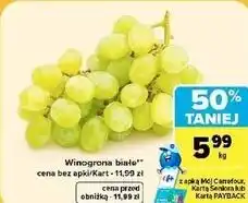 Carrefour Market Winogrona białe oferta