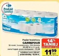 Carrefour Market Papier toaletowy Carrefour oferta