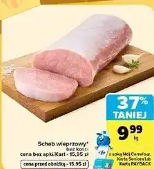 Carrefour Market Schab wieprzowy bez kości oferta