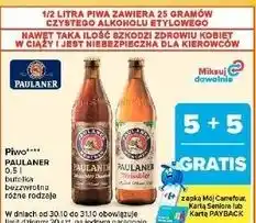 Carrefour Market Piwo PAULANER oferta