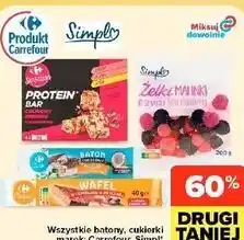 Carrefour Market Wszystkie batony, cukierki Carrefour, Simpl oferta