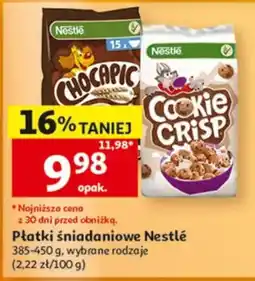 Auchan Płatki śniadaniowe Nestlé oferta