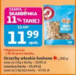 Auchan Orzechy włoskie łuskanе oferta
