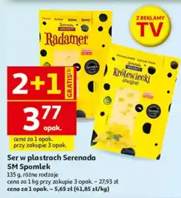 Auchan Ser w plastrach Serenada SM Spomlek oferta