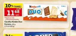Auchan Ciastka Kinder Duo oferta