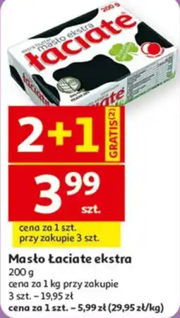 Auchan Masło Łaciate ekstra oferta