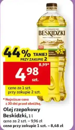 Auchan Olej rzepakowy Beskidzki oferta