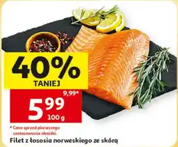 Auchan Filet z łososa norweskiego ze skórą oferta