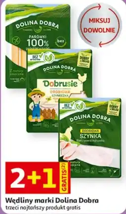 Auchan Wędliny marki Dolina Dobra oferta