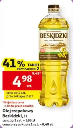 Auchan Olej rzepakowy Beskidzki oferta