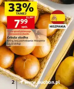 Auchan Cebula słodka oferta