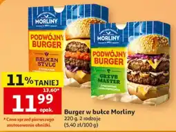 Auchan Burger w bułce Morlina oferta