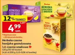 Auchan Herbata czarna kenijska granulowana oferta