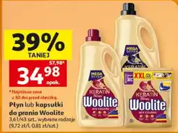Auchan Płyn lub kapsułki do prania Woolite oferta